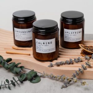 Amber Aroma Scented Candle Collection