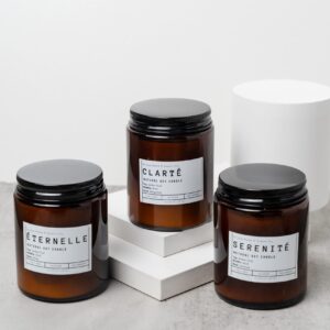 Amber Oud Scented Candle Collection