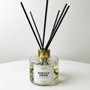 Hiraya Home Reed Diffuser in plain white background